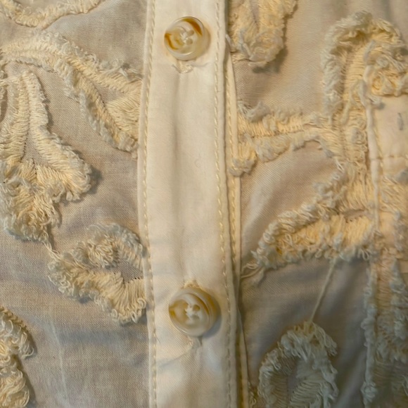 Anthropology Blouse/jacket Xsmall Fits more S/M up to size 36 B hardly worn . - Picture 3 of 12